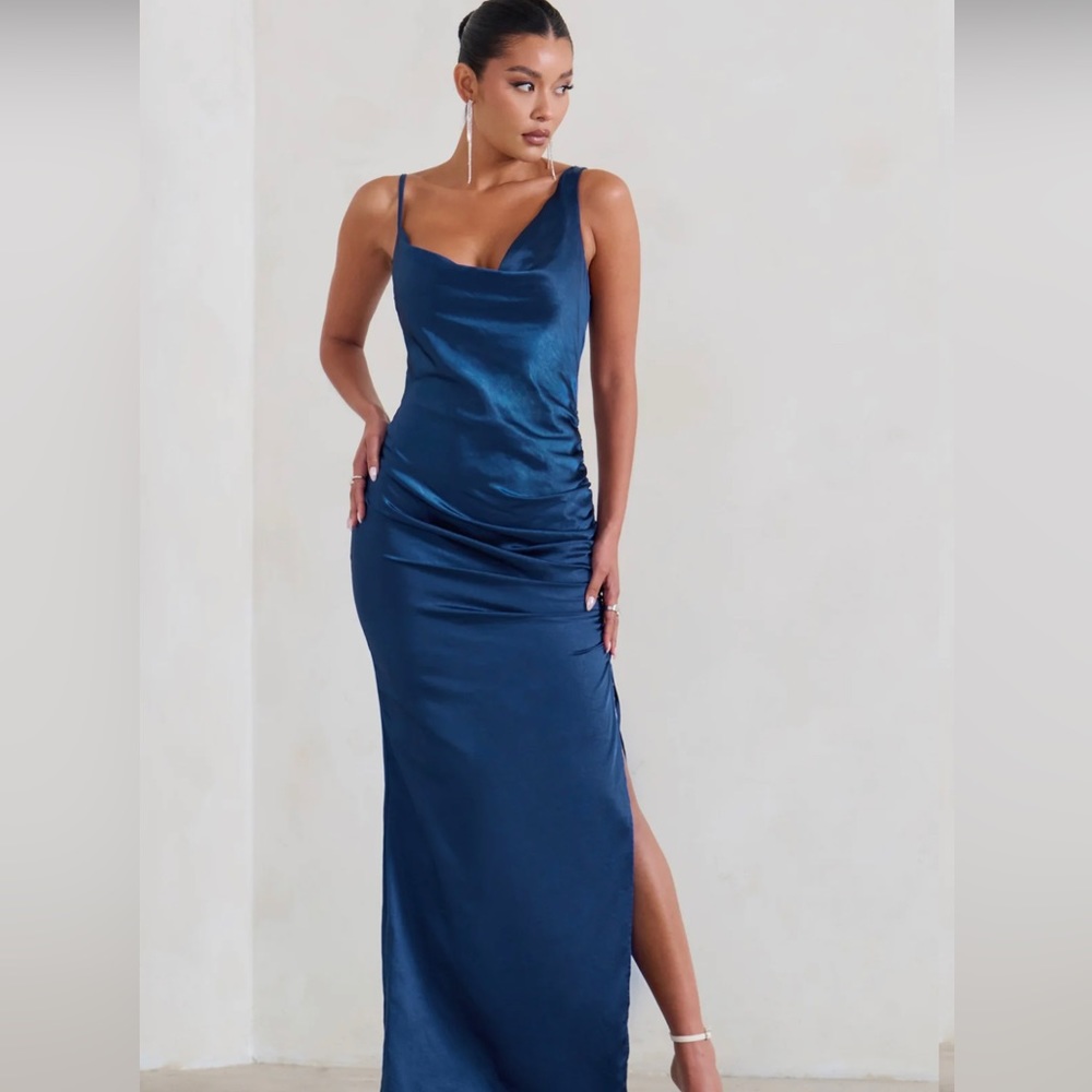 Navy Wedding Guest Dress